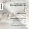 RIBECO Daunenbettdecke Ella, Füllung: 90% Daunen & 10% Federn, Bezug: Baumwolle, Zum Top-Preis! Bild 3