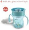 Chicco 00006951250000 Einzelbild 0 2 l Tasse Universal Türkis Kunststoff Silikon Bild 3