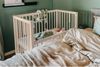 Tissi Beistellbett Maxi Boxspring / Anstellbett Seidenbeige Bild 4