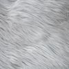 Beliani 'DELICE' Tagesdecke, Stoff, Acryl / Polyester hellgrau, 200 x 220 cm Bild 4