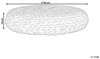 Pouf WAHOO Beige 40 cm 40 cm Bild 3