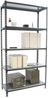 Simonrack Schwerlastregal, Lagerregal, 200 x 120 x 50 cm, Metallregal, Kellerregal, Biegestelle 200 kg, 5 Fachböden, Anthrazit/Verzinkt - Simonclick Bild 3