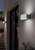 Eglo 98709 LED Außenwandleuchte CHINOA Up & Downlight weiß transparent L:27cm H:7,5cm T:13,5cm IP44 Bild 3