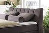 Mivano Free Boxspringbett/Bett mit 7-Zonen-Taschenfederkern-Matratze und Premium Topper/Härtegrad H3 + H4, Velours Cosy Braun, Liegefläche 180x200 cm Bild 4