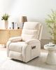 Elektrischer Fernsehsessel RISE Stoff Helles Beige Bild 2