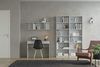 Iconico Home MIK, Regal mit 3 Fächern pro Tag 100x30xh33 cm Weiß matt Bild 2