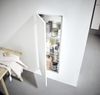 Emco asis Module Pure Schrankmodul, Unterputz, Anschlag rechts 730mm; Farbe: Alpin-Weiss Bild 4