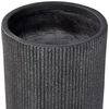 Blumentopf schwarz rund 30 x 30 x 49 cm EANTIO Bild 4