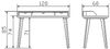 Accessoires Schreibtische braun Nussbaum Massivholz 60cm x 120cm x 85cm Bild 2