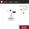 Paulmann No. 92898 Einbauleuchte LED Nova IP65 rund 7W GU10 Weiß 3er-Set schwenkbar Bild 2