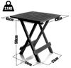 BigDean Klapptisch klein in anthrazit aus Kunststoff LxBxH 45x43x50cm – wetterfester Campingtisch - Beistelltisch In- und Outdoor geeignet - Kleiner Esstisch Gartentisch Balkontisch – Made in Europe Bild 3