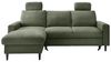 Ecksofa >Pris< Schlaffunktion, Stauraum, dunkelgrün - 234x88x147 (BxHxT) Bild 4