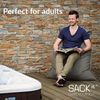 Outdoor Sitzsack SQUAREit Cobana Braun Bild 5