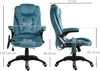 Vinsetto Massagesessel Chefsessel mit Massagefunktion höhenverstellbarer Drehstuhl ergonomischer Gamingstuhl Bürostuhl Massage Blau 67 x 74 x 107-116 cm Bild 3