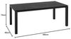 Tisch Monte Carlo Negro 180x90 cm Bild 2