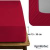 Komfortec Spannbettlaken Jersey Spannbettuch, 90x200, 140x200, 160x200, 180x200 oder 200x200 cm, 100% Baumwolle (135 g/m), Gummizug: Rundum, (2 Stück), OEKO-TEX® Standard 100 Zertifisiert, für Matratzen bis 25 cm Höhe Bild 4