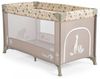 Moni Reisebett, Laufstall Safari Matratze Sichtfenster Seiteneingang Tragetasche beige Bild 3