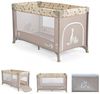 Moni Reisebett, Laufstall Safari Matratze Sichtfenster Seiteneingang Tragetasche beige Bild 2