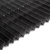 Plisseerollo ohne Bohren Klemmfix 50x120 cm(BxH) Schwarz Jalousie Sonnenschutz Easyfix Faltrollo Lichtdurchlässig Rollo für Fenster & Tür Bild 2
