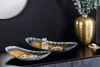 riess-ambiente Dekoschale ORIENT 45cm gold · handmade Ablageschalen aus Metall mit Patina (Set, 2 St), Hammerschlag Design · Schlüsselschale · Schmuckschale · Wohnzimmer Bild 2
