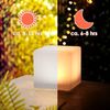 Spetebo LED Solarleuchte LED Solar Kugel mit Erdspieß - 30 cm - Garten Deko, Solar betrieben, LED fest integriert, warm weiß, mit IP67 Wasserschutz Bild 3