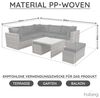 habeig Gartenmöbel-Schutzhülle XXL Schutzhülle Gartenmöbel 300x250x80cm 140g/m² PP Woven Sitzgruppe, 100% Wasserdicht Bild 3