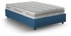 Talamo Italia - Doppelbett „Grace“, Bettkasten mit Stoffbezug, 100 % Made in Italy, Öffnung vorne, inklusive Matratze 160x200 cm, Blau Bild 3