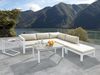 Ecksofa Lounge Set MESSINA Metall Beige Bild 2