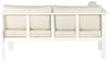 Ecksofa Lounge Set MESSINA Metall Beige Bild 5