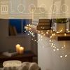 matches21 HOME & HOBBY LED-Lichterkette Mini Lichterkette 2 m, 40 LED Timer Batterie warmweiß innen, 40-flammig, Micro Draht Beleuchtung Indoor Leuchtdeko Bild 2