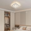 Comely LED Deckenleuchte Quadrat, 28cm 36W Moderne Deckenlampe Quadratisch Weiß LED Deckenbeleuchtung für Schlafzimmer, Wohnzimmer, Flur, Natürliches Licht 4500K Bild 3