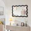Wandspiegel Koster 90x60 cm Schwarz [en. casa] Bild 2