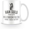 empireposter Star Wars Han Solo Krieg der Sterne Keramik Tasse Größe Ø8,5 H9,5cm Bild 1