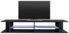Selsey Mitchell – TV-Lowboard Schwarz Matt/Schwarz Hochglanz 180 cm breit mit LED Bild 3