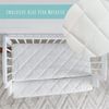 Kids Collective Beistellbett 90x40 cm mit Matratze, umbaubar zu 90x55 cm, 9 mal verstellbar, auch als Babywippe nutzbar, Kiefer-Vollholz in weiß Bild 5