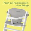Bebeconfort Hochstuhl Timba - White Gray, Mitwachsender Holz Baby Kinderhochstuhl mit Sitzauflage - verstellbar Bild 4