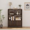 Kommode Lukkodso 103x80x28 cm Walnussoptik [en. casa] Bild 3
