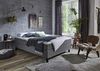 Atlantic Home Collection Happy Boxbett ohne Kopfteil, Bonellfederkern-Matratze, Härtegrad H2, Stoff, Grau, 120x200 Bild 2
