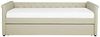 Tagesbett LIBOURNE 80 x 200 cm Stoff Beige Bild 5