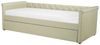 Tagesbett LIBOURNE 80 x 200 cm Stoff Beige Bild 4