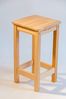 Beistelltisch, Blumenhocker, kernbuche massiv, H 55 cm Bild 3