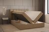 MOEBLO Boxspringbett Bett 05 (Polsterbett Kontinentalbett, Bonell, Topper, Doppelbett, gepolstertes Kopfteil mit Bettkasten), gepolstertes Kopfteil mit Bettkasten Bild 5