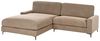 Ecksofa 3-Sitzer MALOY Stoff Braun rechtsseitig Bild 4