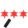 LED-Galaxy-Sterne 3er rot je 8 rot, RGB LED, 6/18T Bild 2