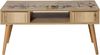 Hanah Home Stylish Coffee Table with Beechwood Legs, Atlantic Pine, 97 x 55 x 45 cm | 100% Melamine Coated Particle Board, 18 mm Thick | Wall-Fixable Design for Modern Living Spaces Bild 3