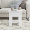vidaXL Couchtisch Weiß 40x40x42 cm Holzwerkstoff 810271 Bild 3