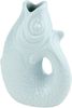 Gift Company Monsieur Carafon Fisch Vase XS blue horizon 0 2 L Bild 1