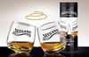 GILDE 2tlg. Set, Wackelglas, "Seegang", Schriftzug, Glas, klar, , H. 8,5 cm, D. 7,5 cm 46758 Bild 2