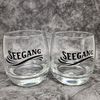 GILDE 2tlg. Set, Wackelglas, "Seegang", Schriftzug, Glas, klar, , H. 8,5 cm, D. 7,5 cm 46758 Bild 4