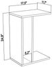 WELL HOME MOBILIARIO & DECORACIÓN Wohnzimmertisch, 44,5 x 29,6 x 63,2 Bild 3